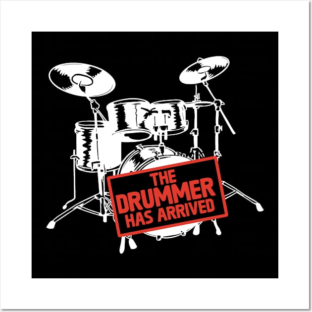The Drummer Has Arrived Wall Art by Issho Ni